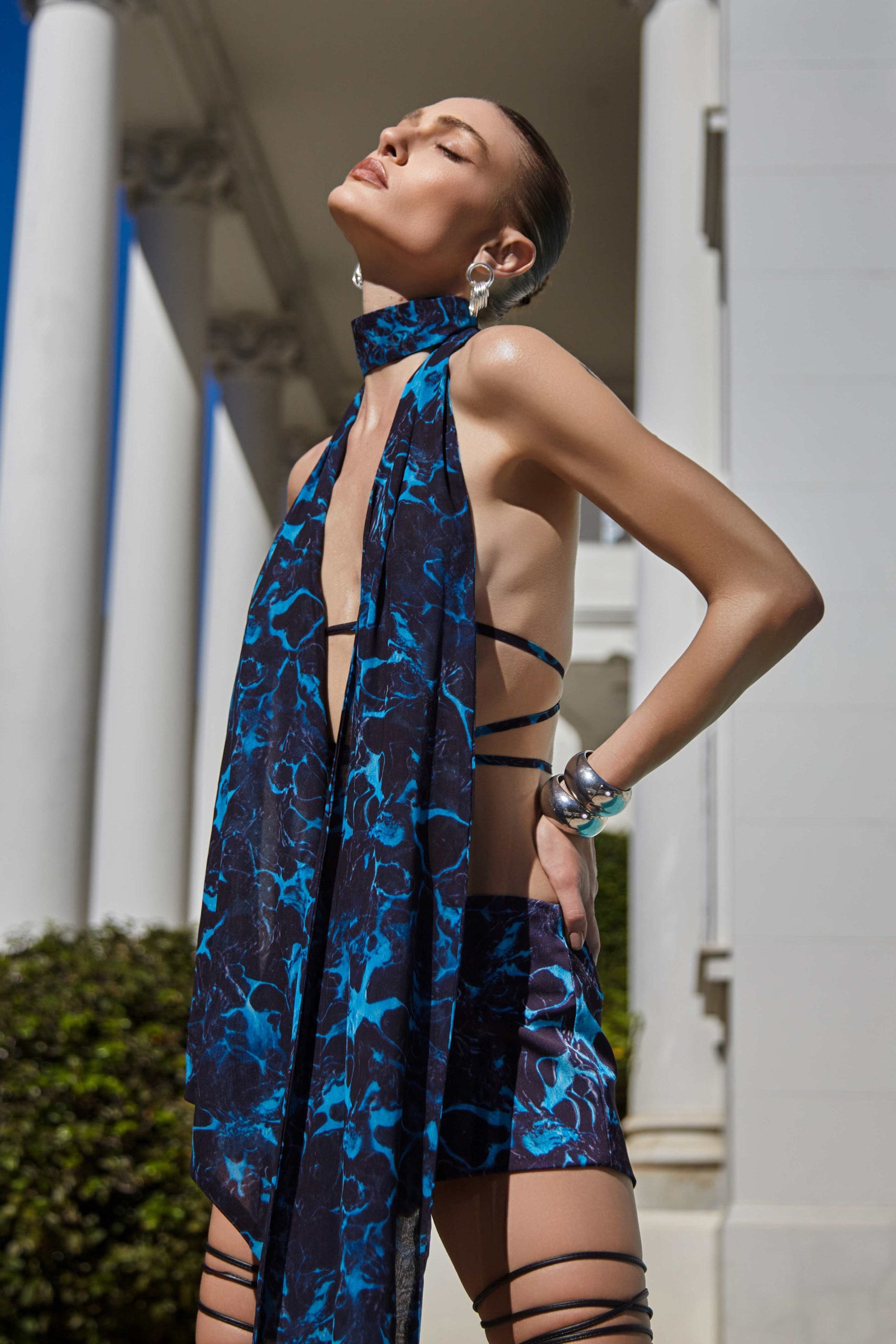 Short Zyon Electric Blue - Image 4
