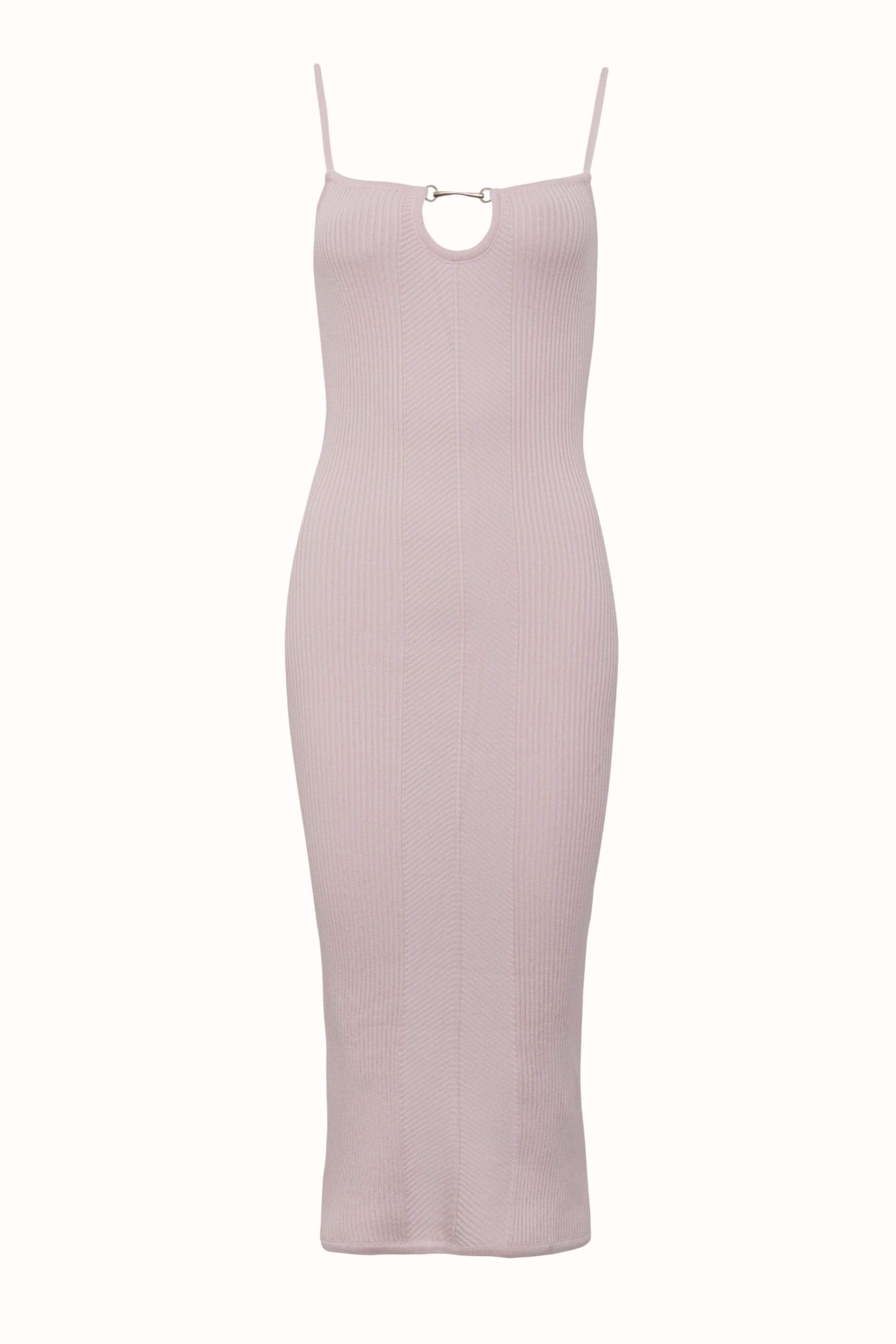 Vestido Lilly Midi Rosa Giz