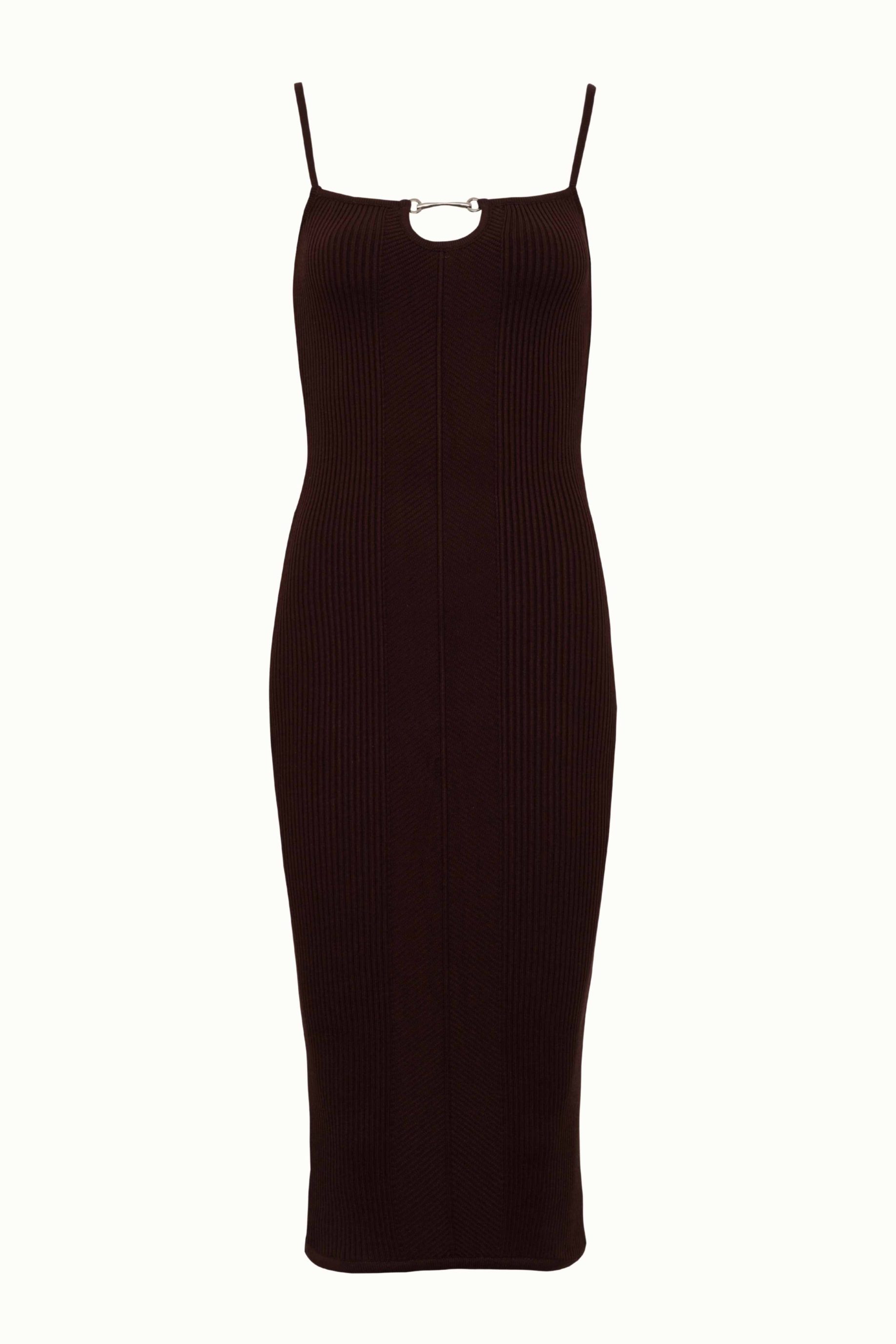 Vestido Lilly Midi Café