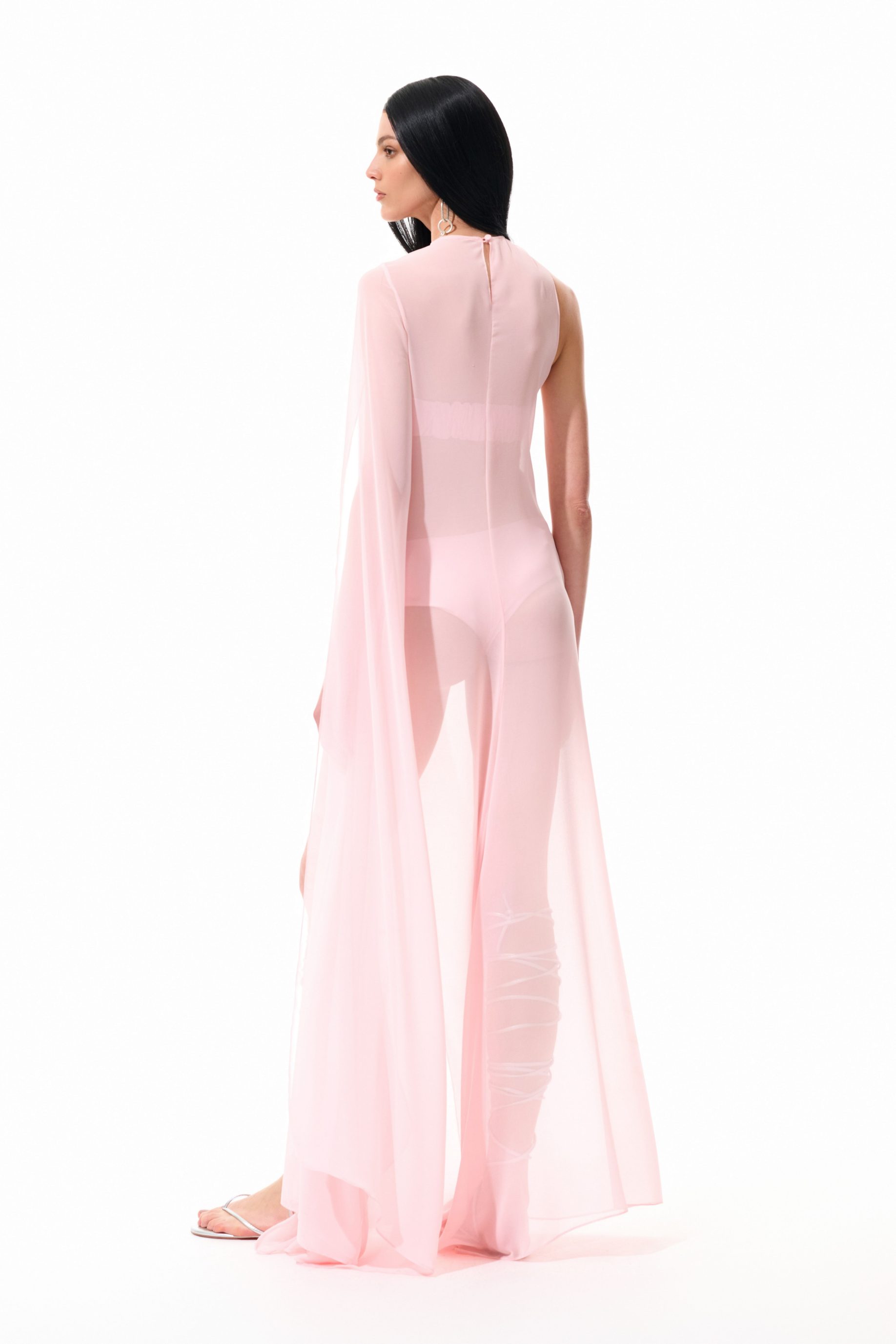 Vestido Cher Rosa Claro - Image 4