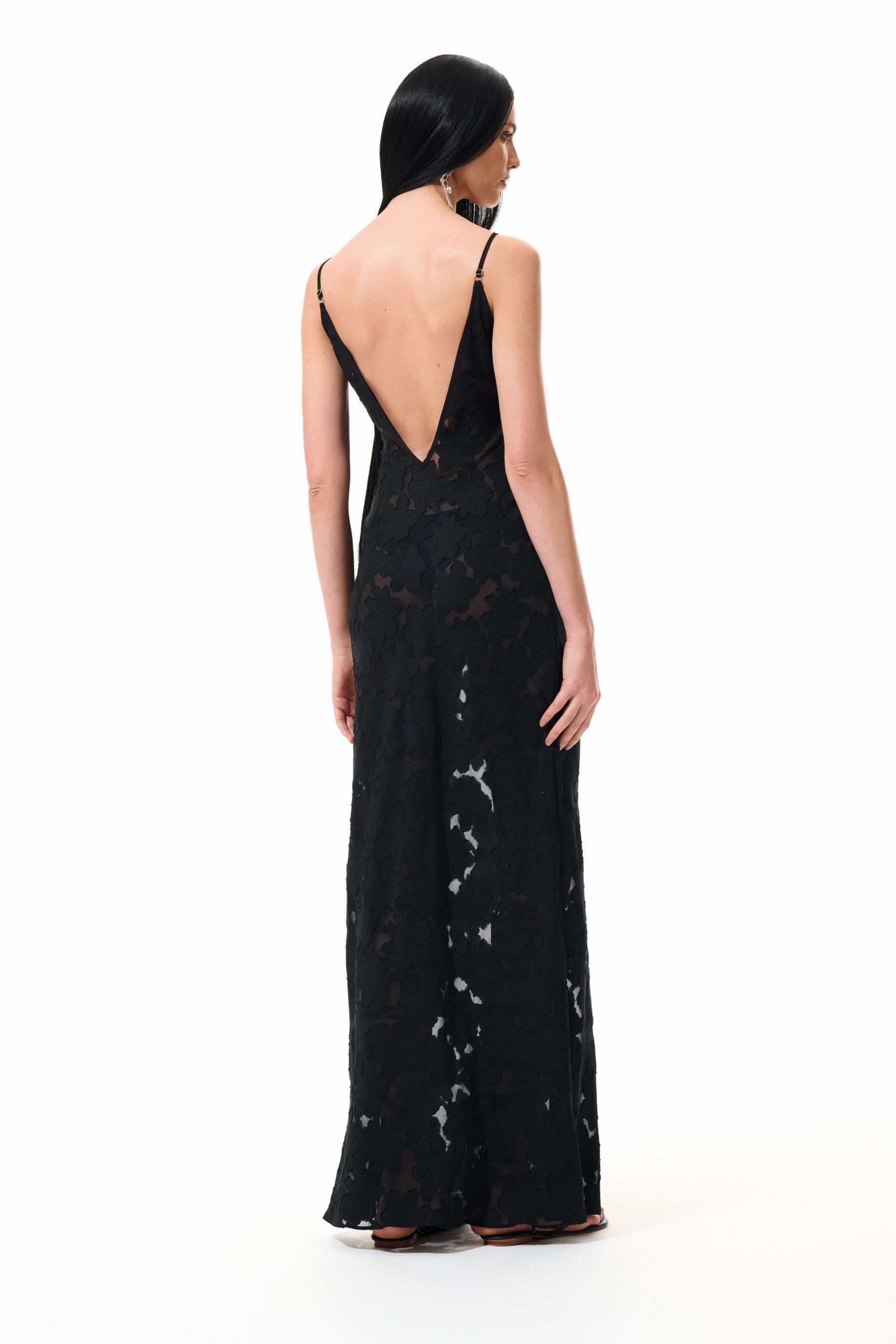 Vestido Devorê Preto - Image 3