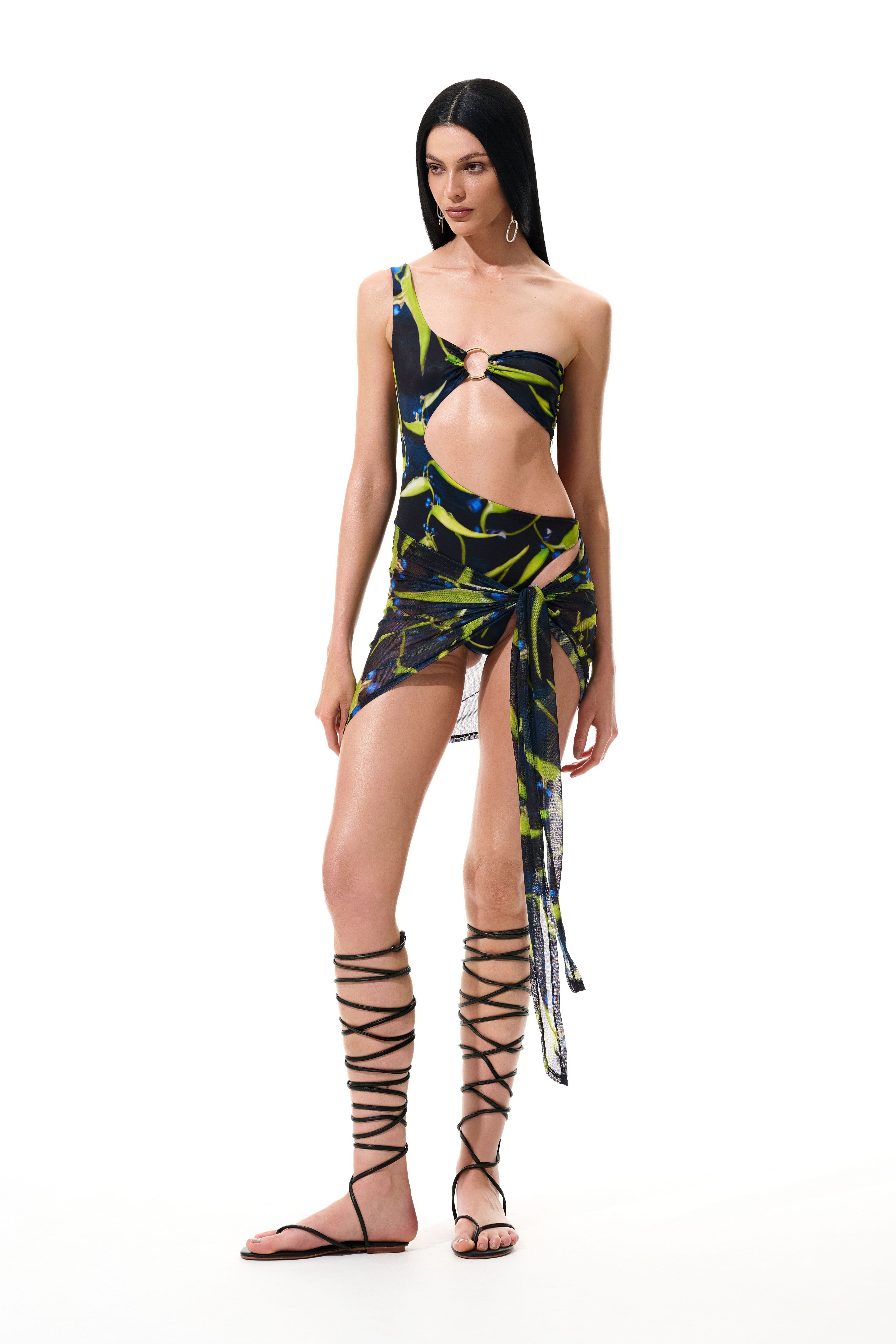 Mini Pareô Tropical Citrus