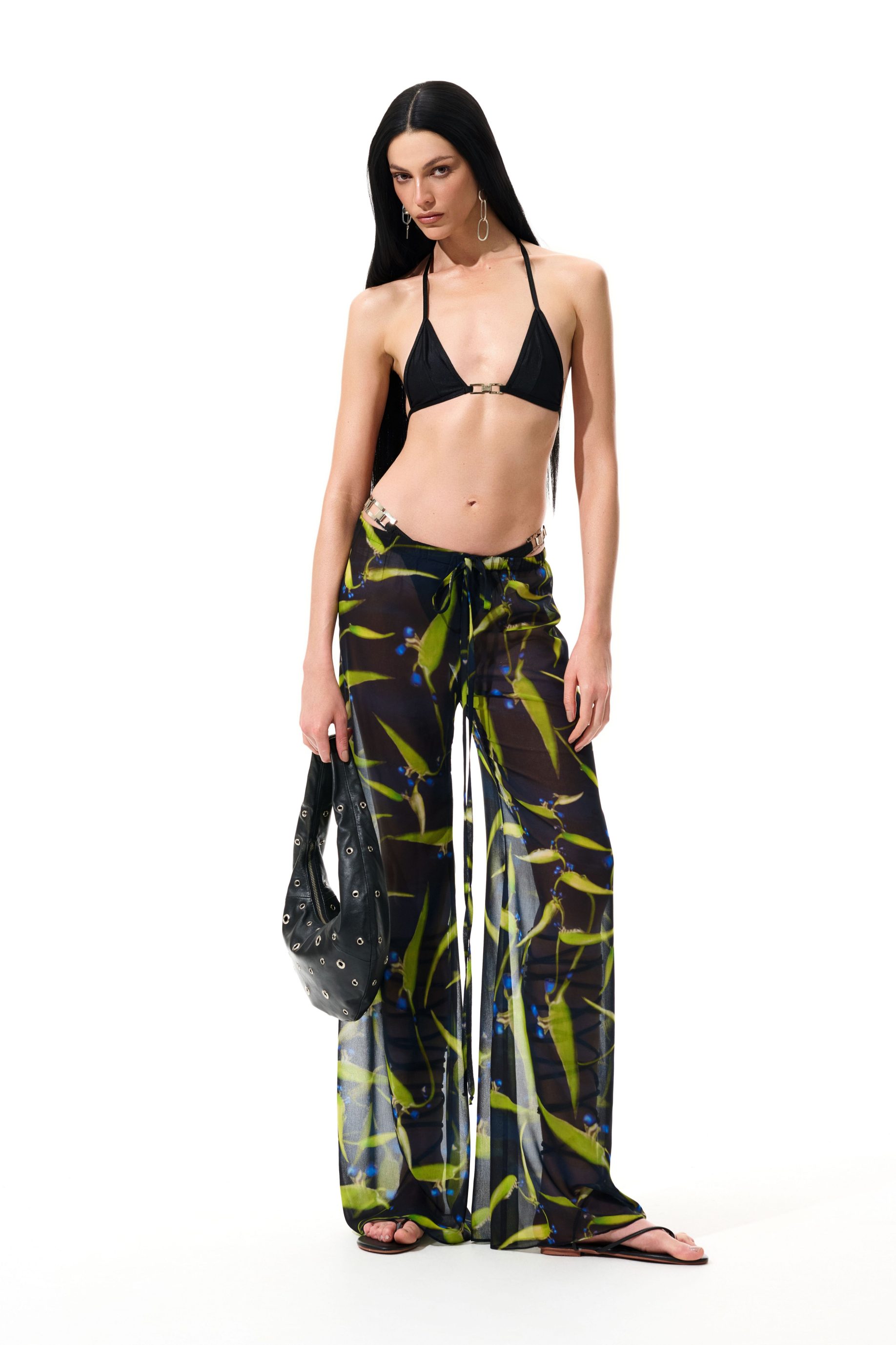 Calça Musseline Tropical Citrus