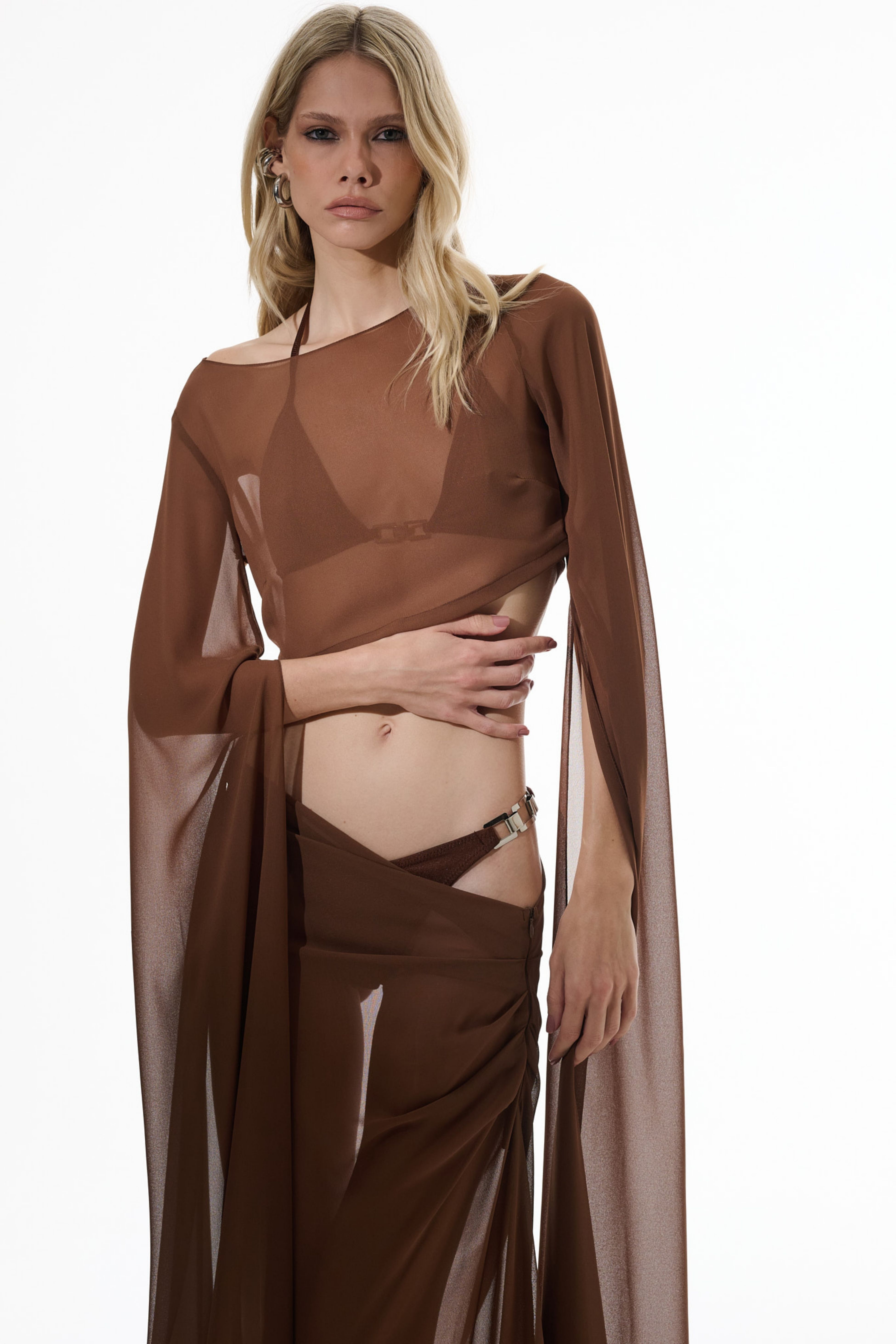 Saia Fendi Marrom - Image 2